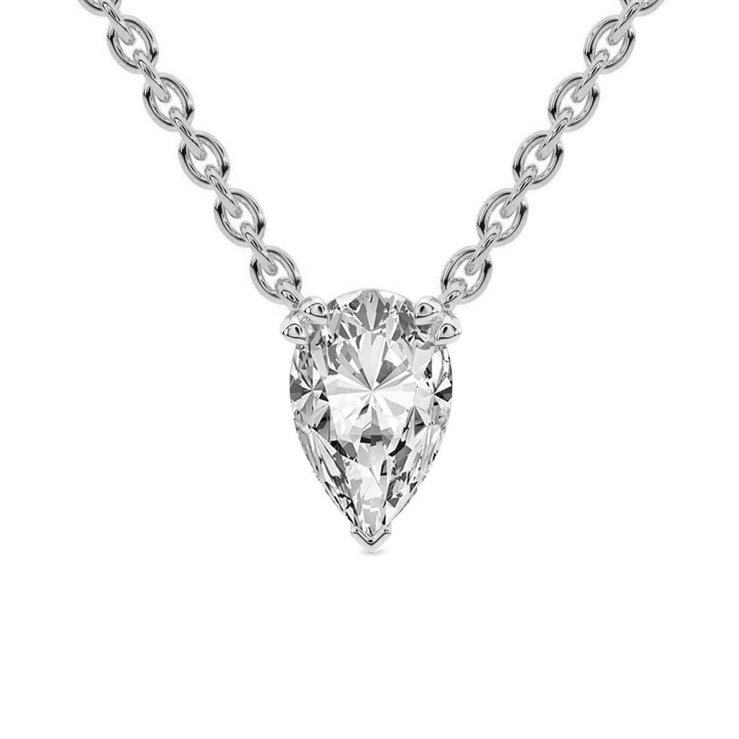 Diamond Solitire Necklace